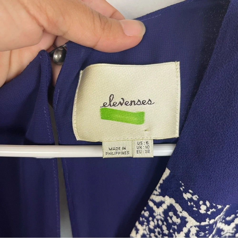 Anthropologie Elevenses Arabesque Jumpsuit